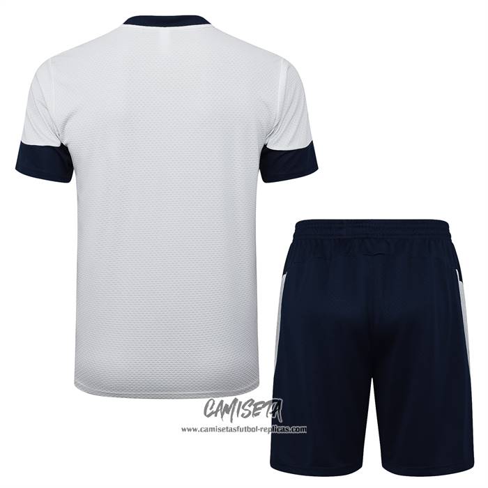 Chandal del Portugal 2024-2025 Manga Corta Blanco - Pantalon Corto